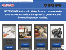 Tablet Screenshot of instant-off.com